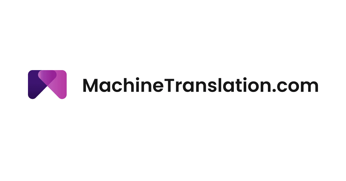 Machine Translation - Online Translator